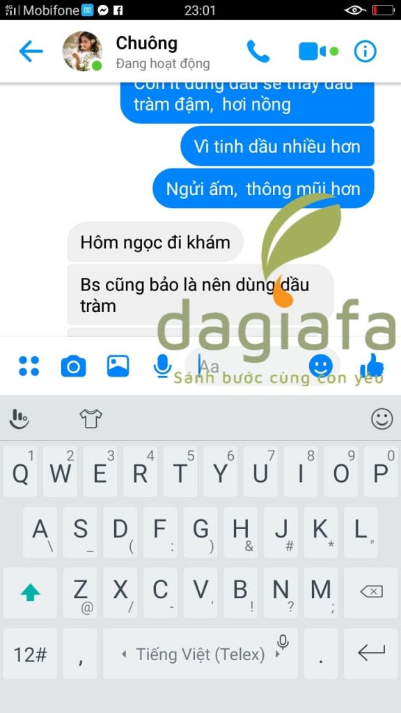 bác sĩ khuyên dùng tinh dầu tràm